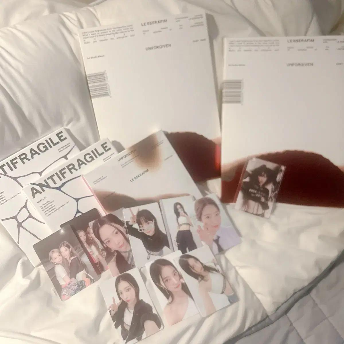 (일괄)르세라핌 굿즈 앨범 포카 급처