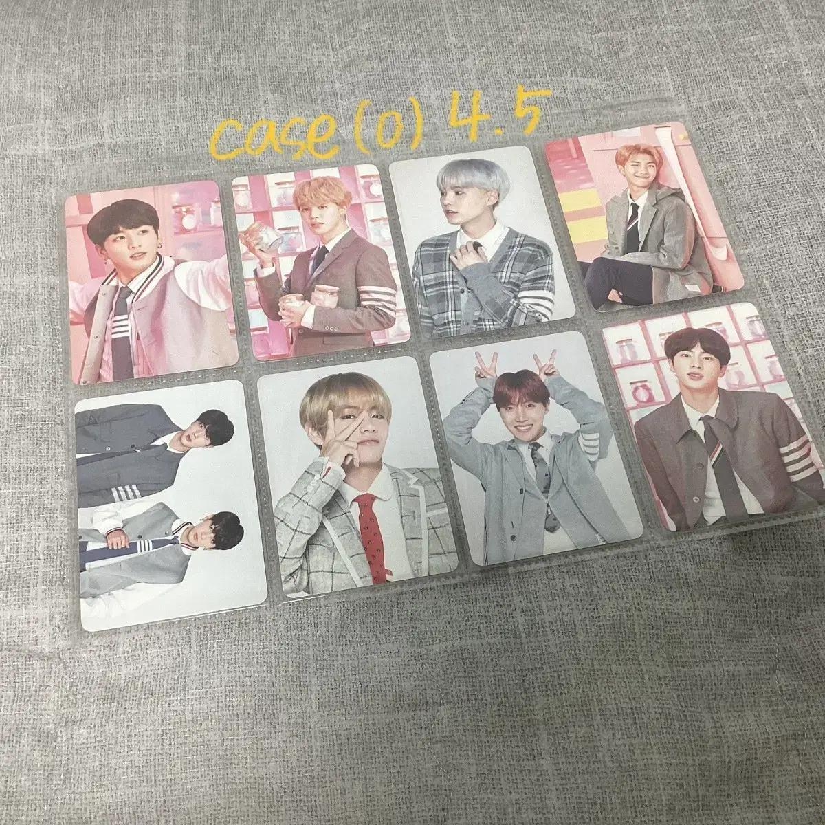 방탄 4기 머스터 머사터 미니포카 세트