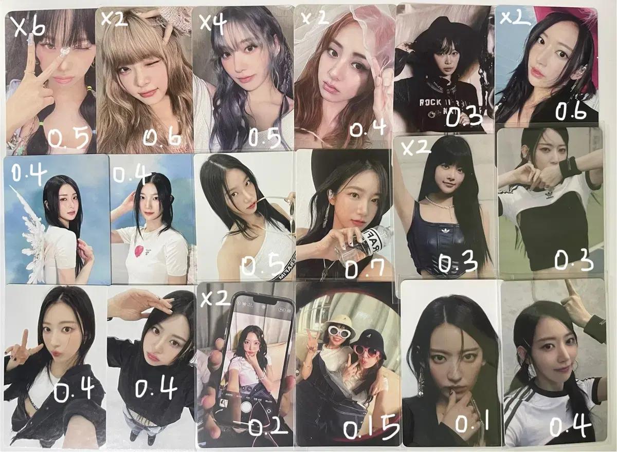 르세라핌 포카 홍은채 카즈하 사쿠라 허윤진 김채원 뮤코 사웨 피어리스