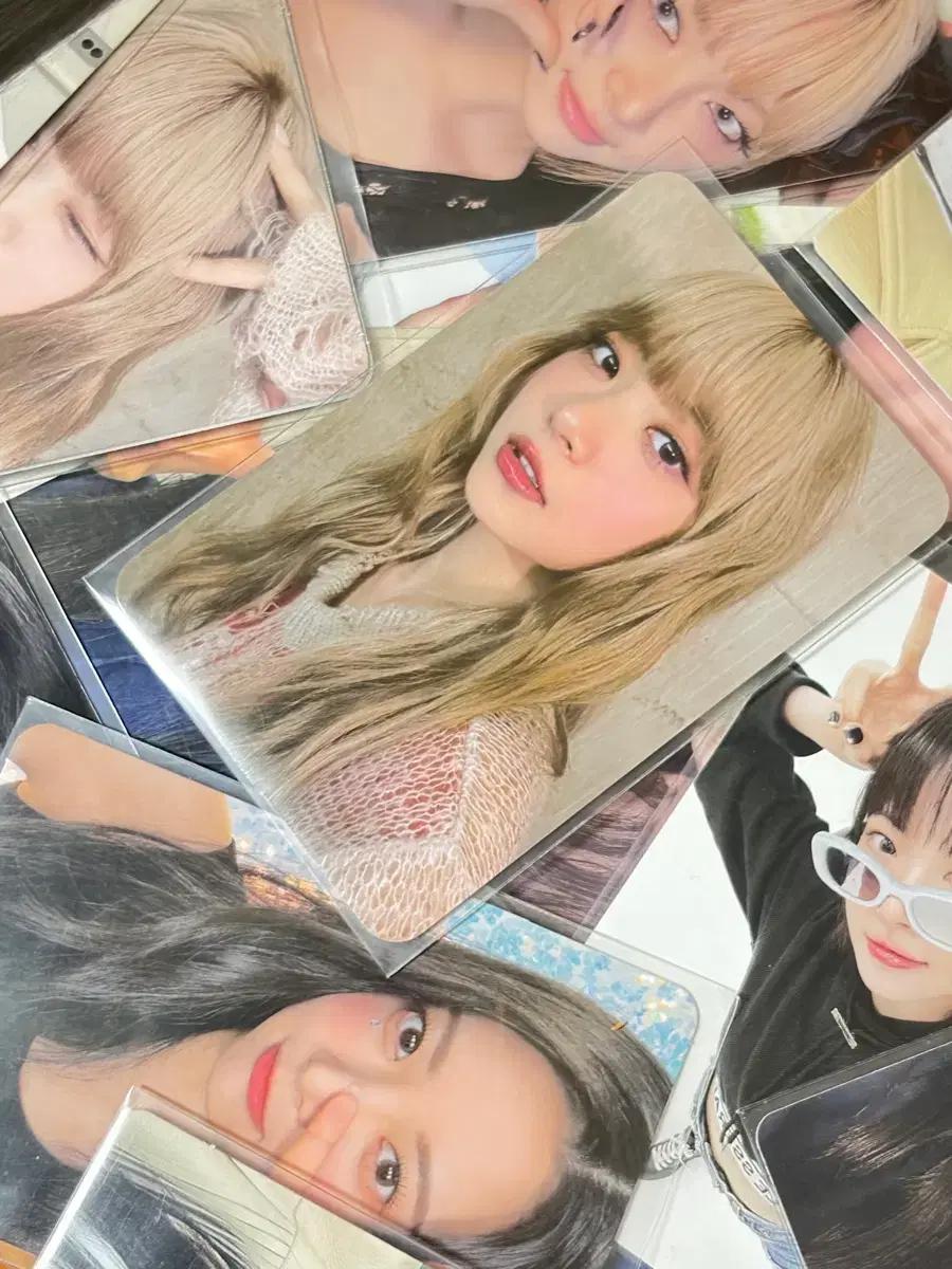 르세라핌 홍은채포카 데뷔때부터이지포카까지 일괄로 팝니다