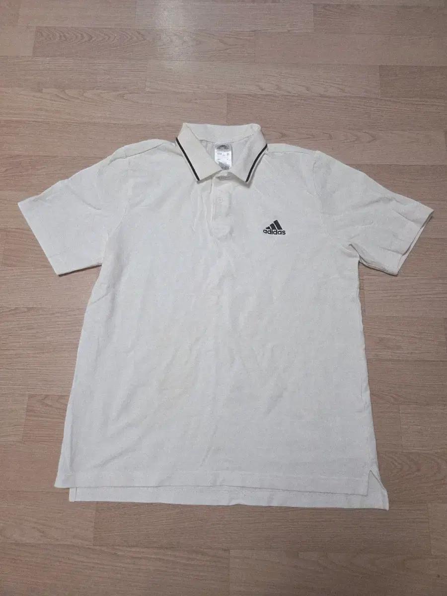 아디다스 에센셜 피케 스몰 로고 폴로 티셔츠 2XL(110)