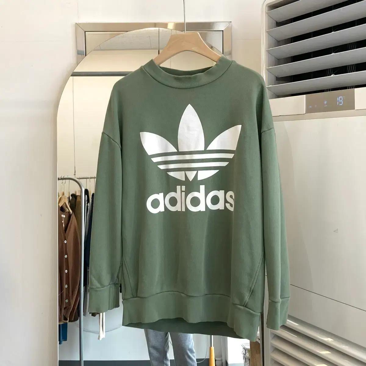아디다스 트레포일 맨투맨 XS(85-95) Adidas Long Slee