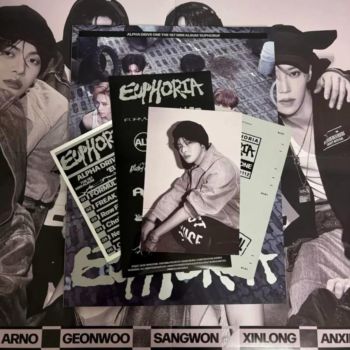 ALPHA DRIVE ONE - 미니앨범 1집 : EUPHORIA