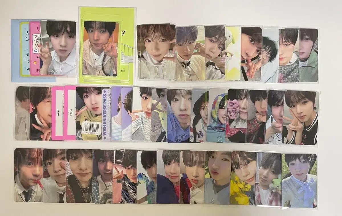NCT WISH 엔시티위시 리쿠 유우시 재희 료 사쿠야 포카