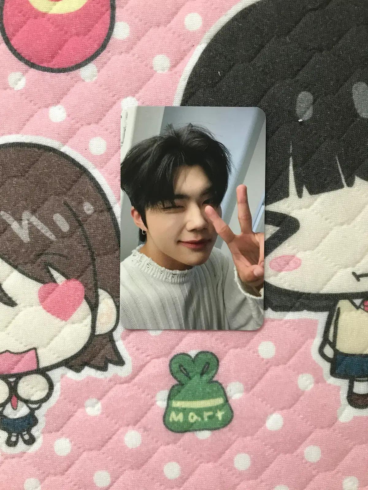 제로베이스원 제베원 박건욱 럭키드로우 앨범포카 미공포