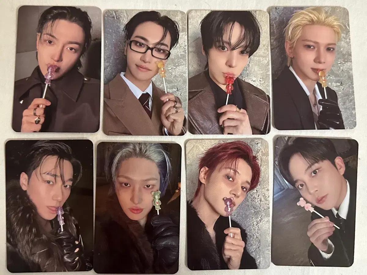 에이티즈 프롬스토어 미공포(사탕포카) 세트판매