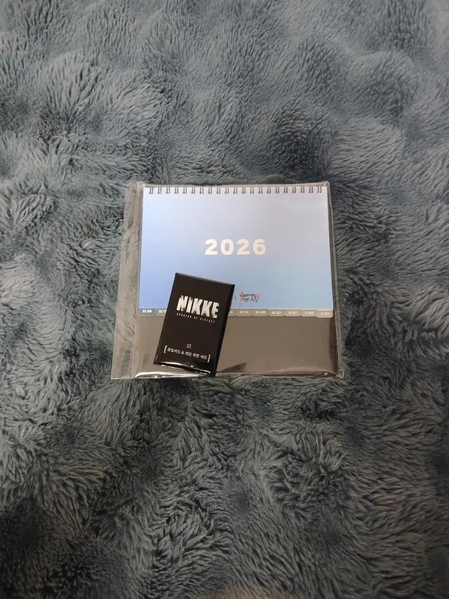 NIKKE 니케 2026 달력 + sd포토카드