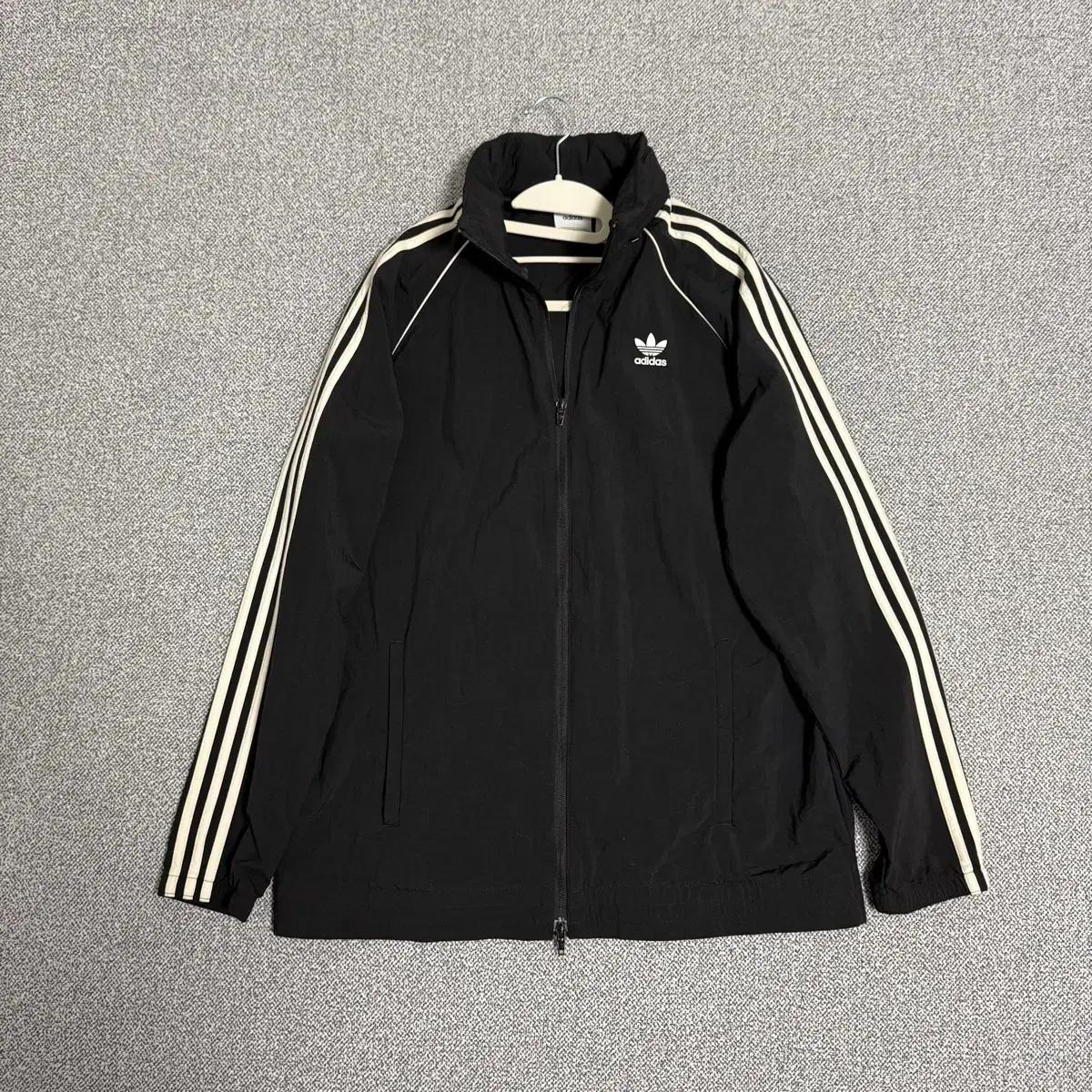 아디다스 파이어버드 바람막이 윈드브레이커 블랙 2XL SST