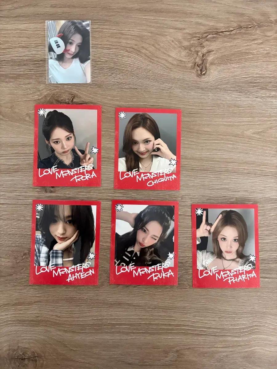 베이비몬스터 포카(포토카드)
