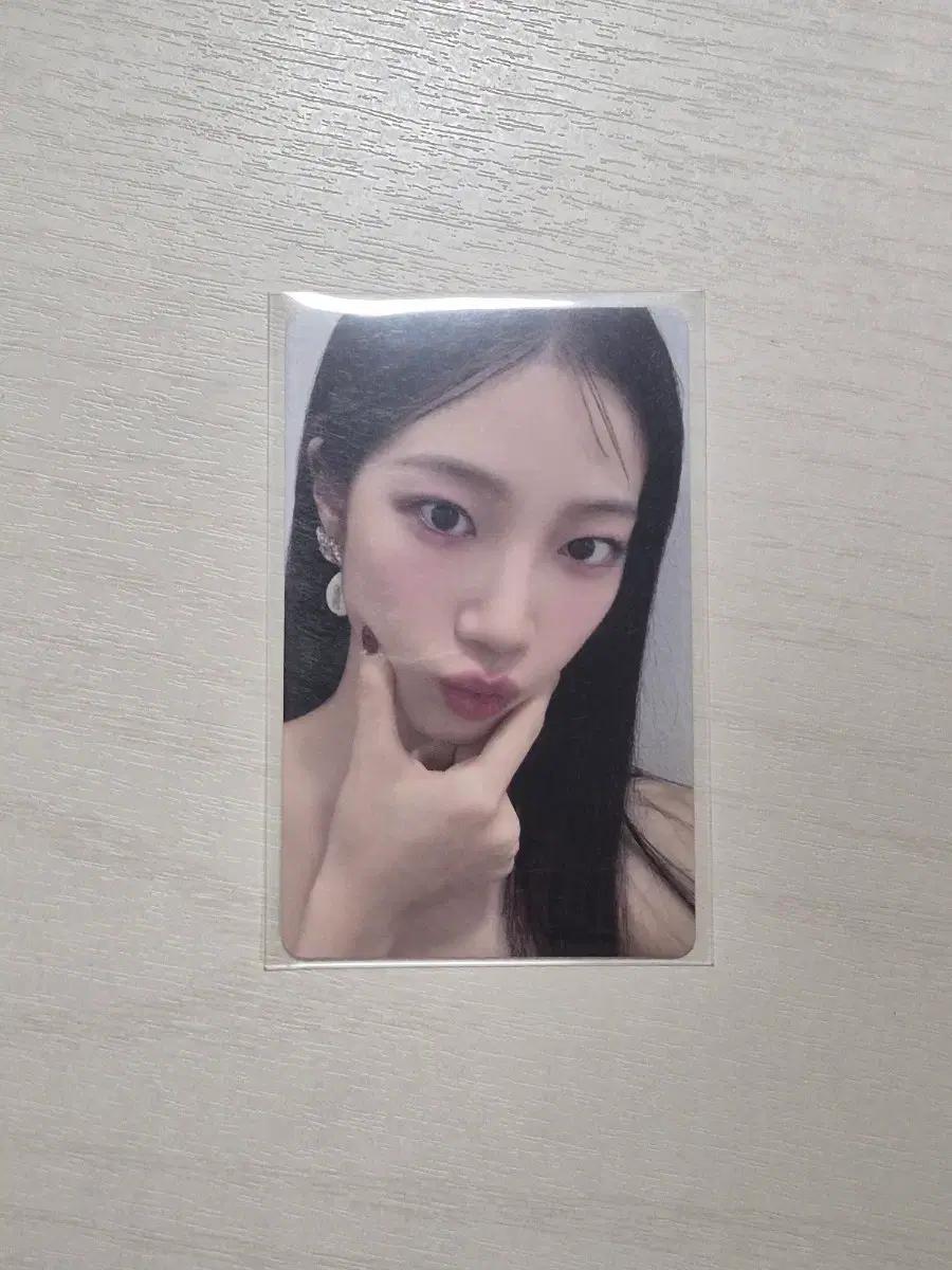르세라핌 카즈하 얼빡 아궁빵 이지 특전 포카