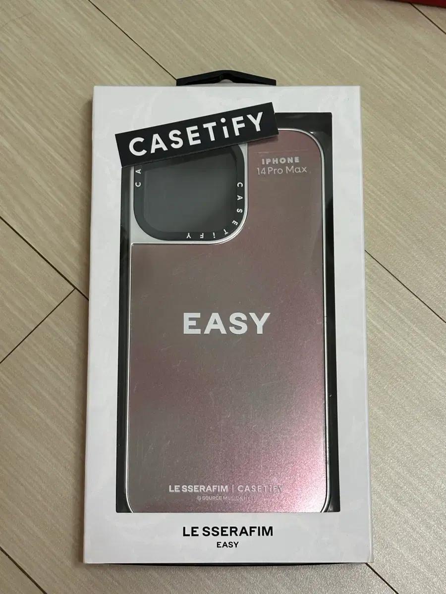 아이폰 14 프로맥스 pro max 르세라핌 easy 케이스 케이스티파이