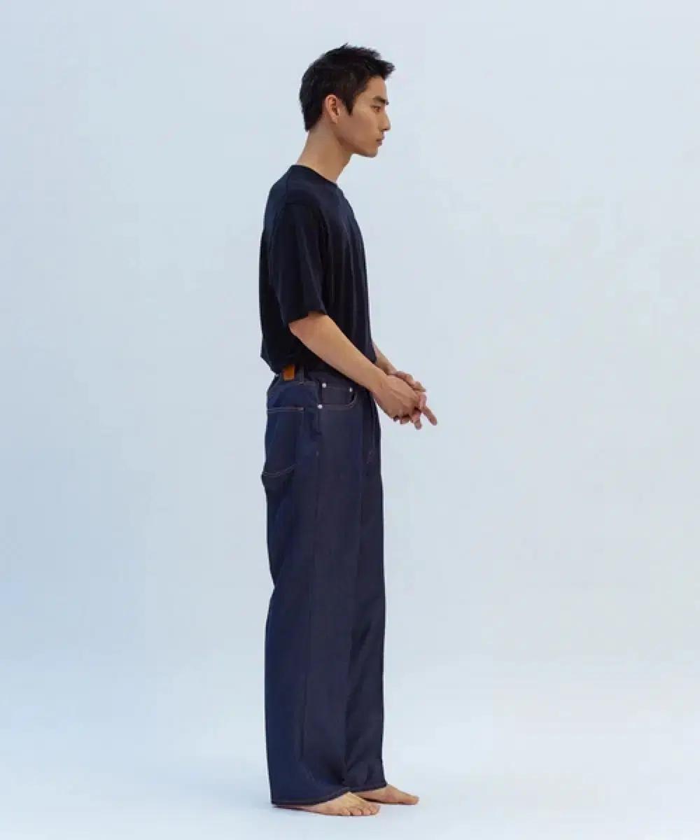 (새상품) adam et rope nikke 아담 에 로페 데님슬랙스 m