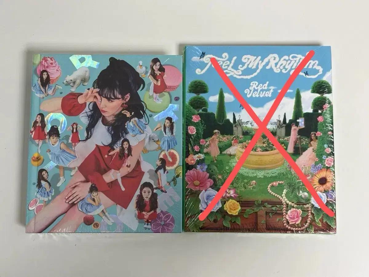 Red Velvet 레드벨벳 미개봉 앨범 루키 & 필마이리듬