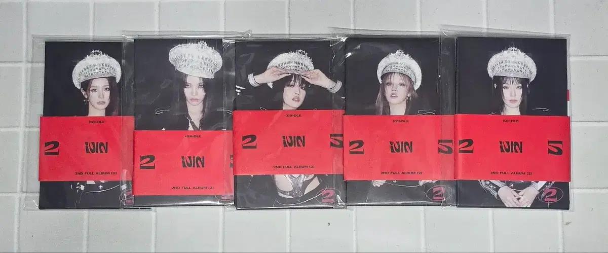 여자 아이들 앨범 포카 세트 미개봉 IDLE 2ND ALBUM POCA