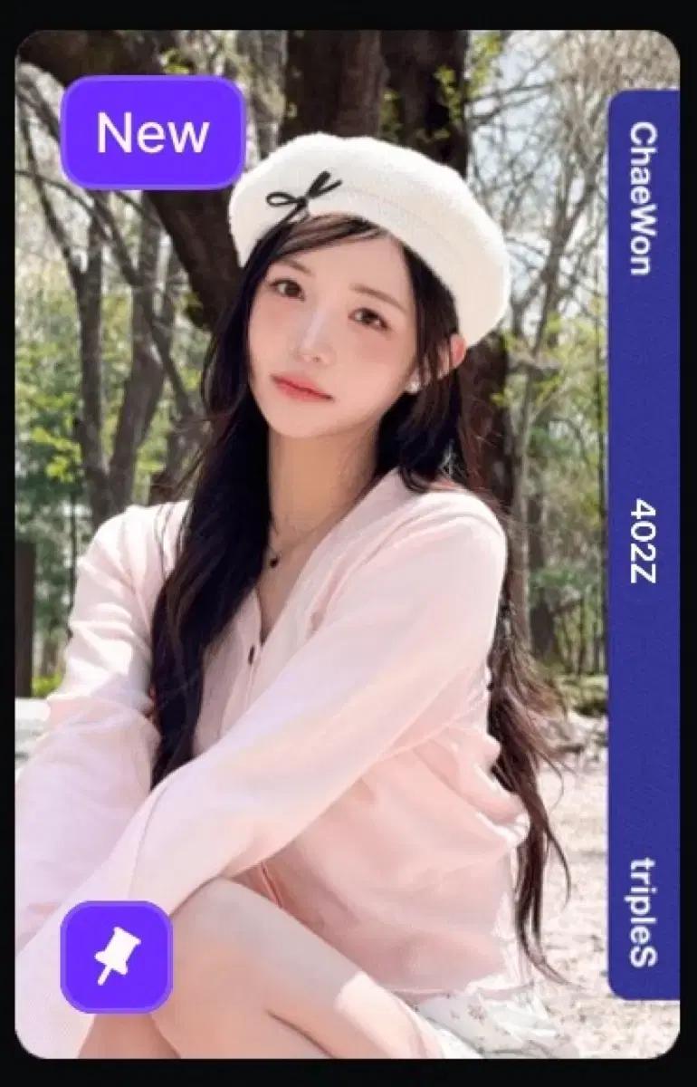 판매,교환)트리플에스 채원 402z pco