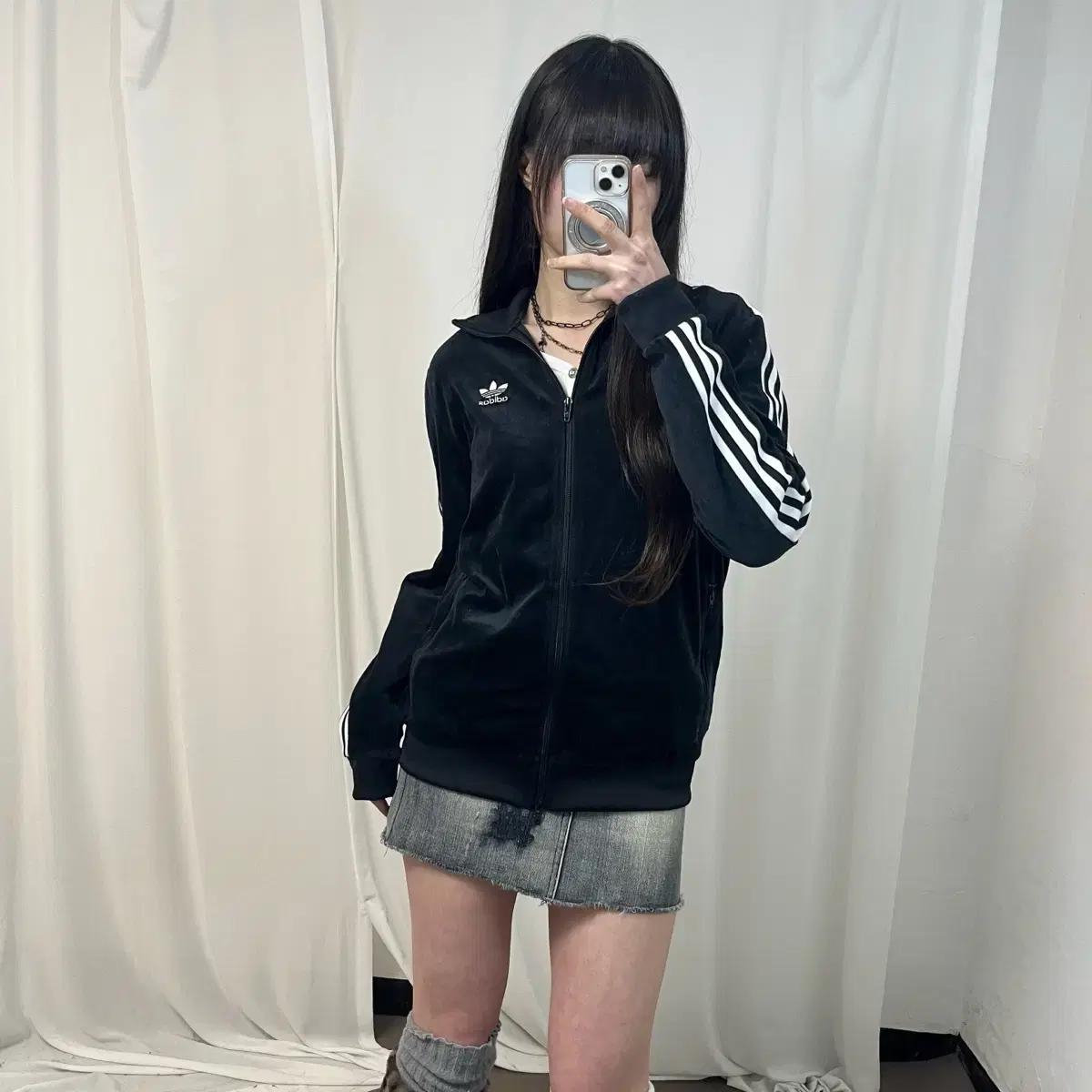 아디다스 블랙 코지 져지