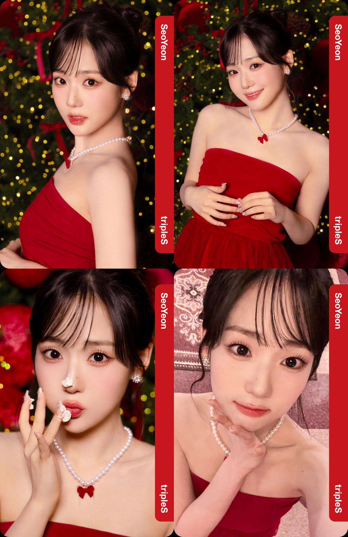 트리플에스 윤서연 EVER01 크리스마스 오브젝트 판매합니다