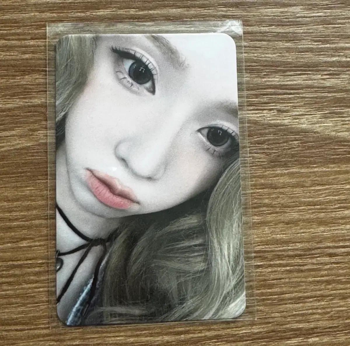 에스파 윈터 4주년 아크릴 스탠드 포카