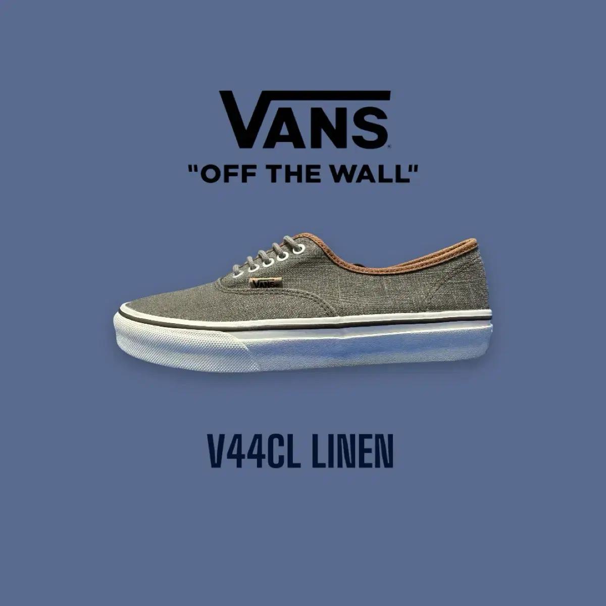 [265mm] 반스아저씨 Vans 어센틱 V44 린넨