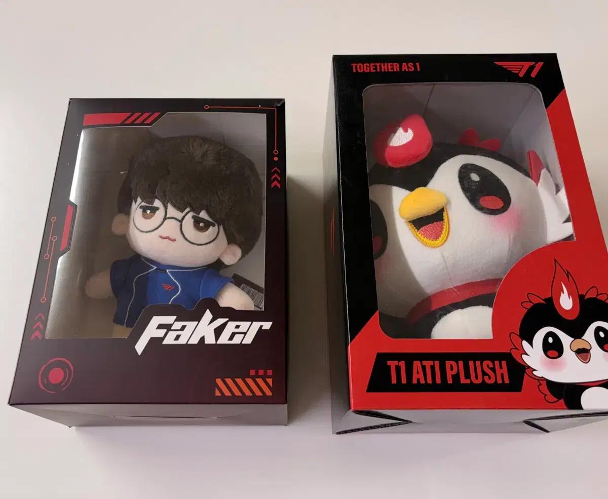 [일괄판매] 미개봉 24티원 페이커 청두 msi 인형 + 티원 아티 인형
