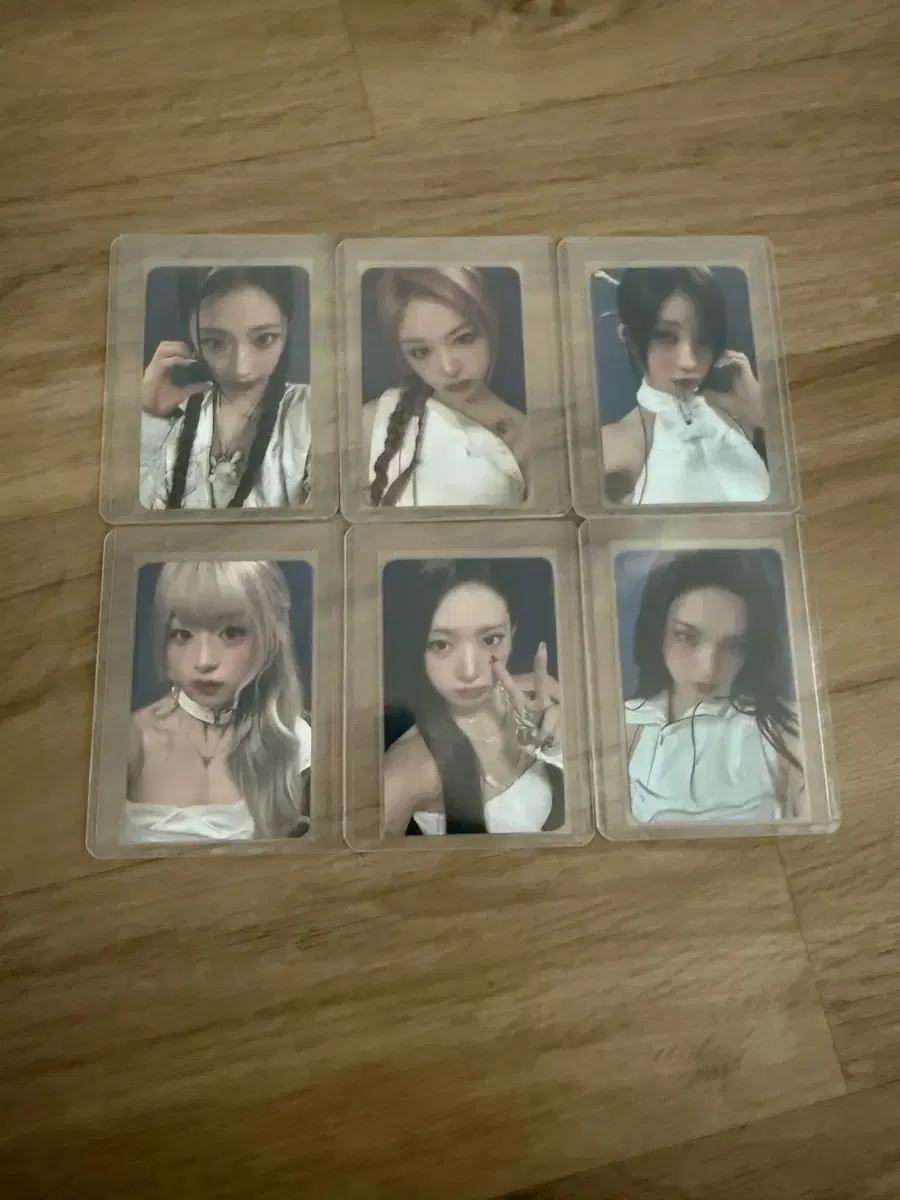 베이비몬스터 더세임 데뷔 2주년 특전 포토카드 6장 일괄 판매 합니다 ㅎ