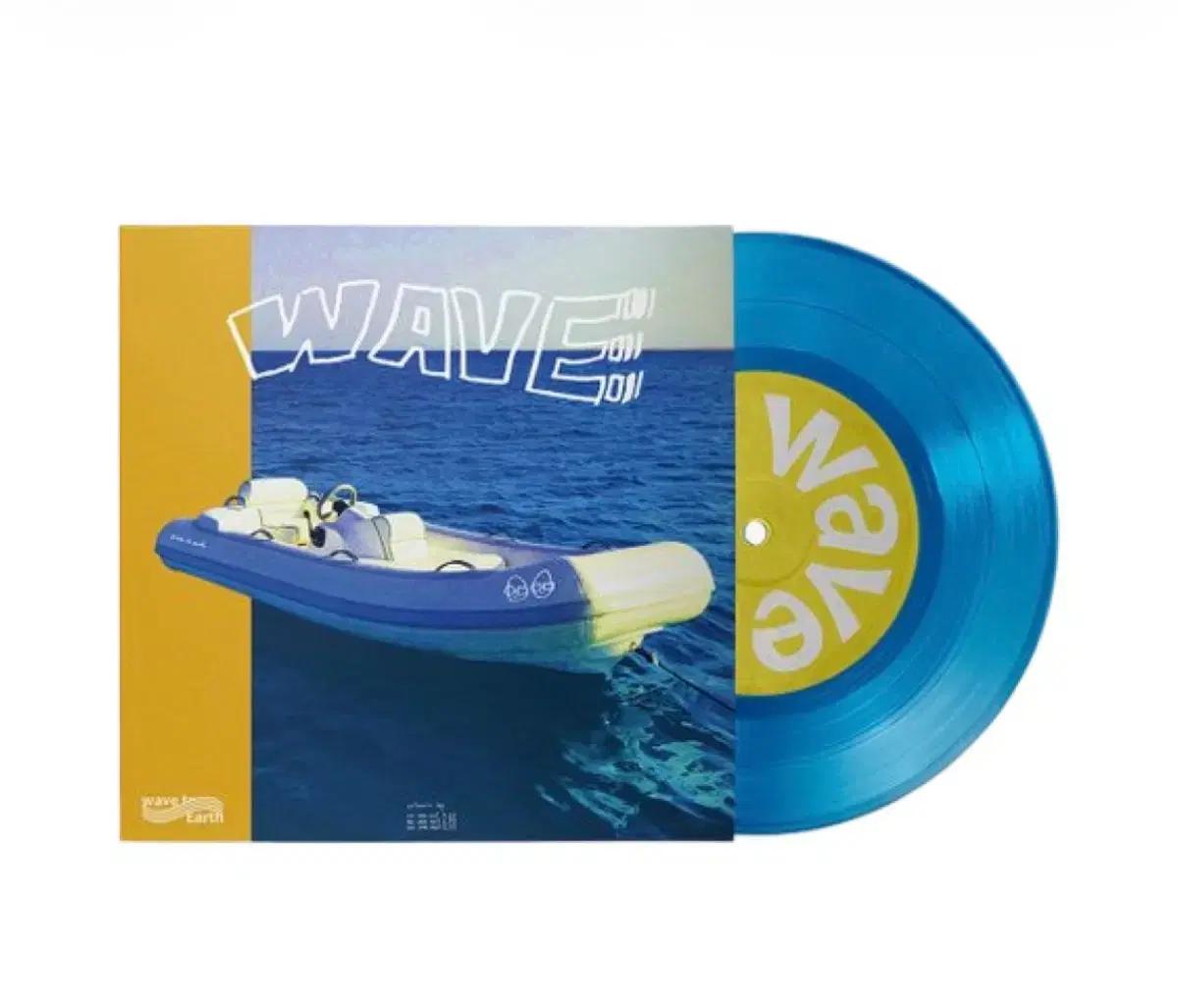 웨이브투어스 wave to earth LP 블루 서울레코드페어 한정반
