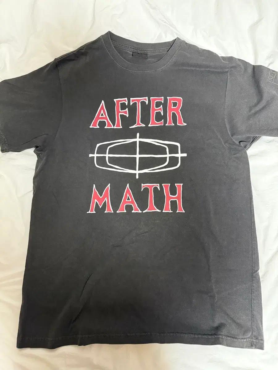 애프터 매스 AFTER MATH 반팔 티셔츠