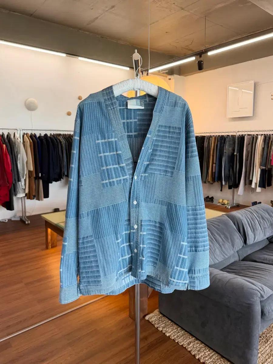 키스 23SS 설리반 데님 기 셔츠  KITH