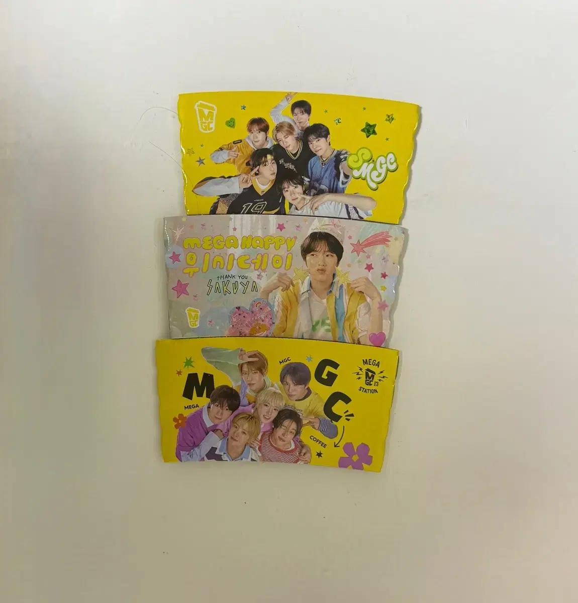 엔시티 위시 메가커피 컵홀더