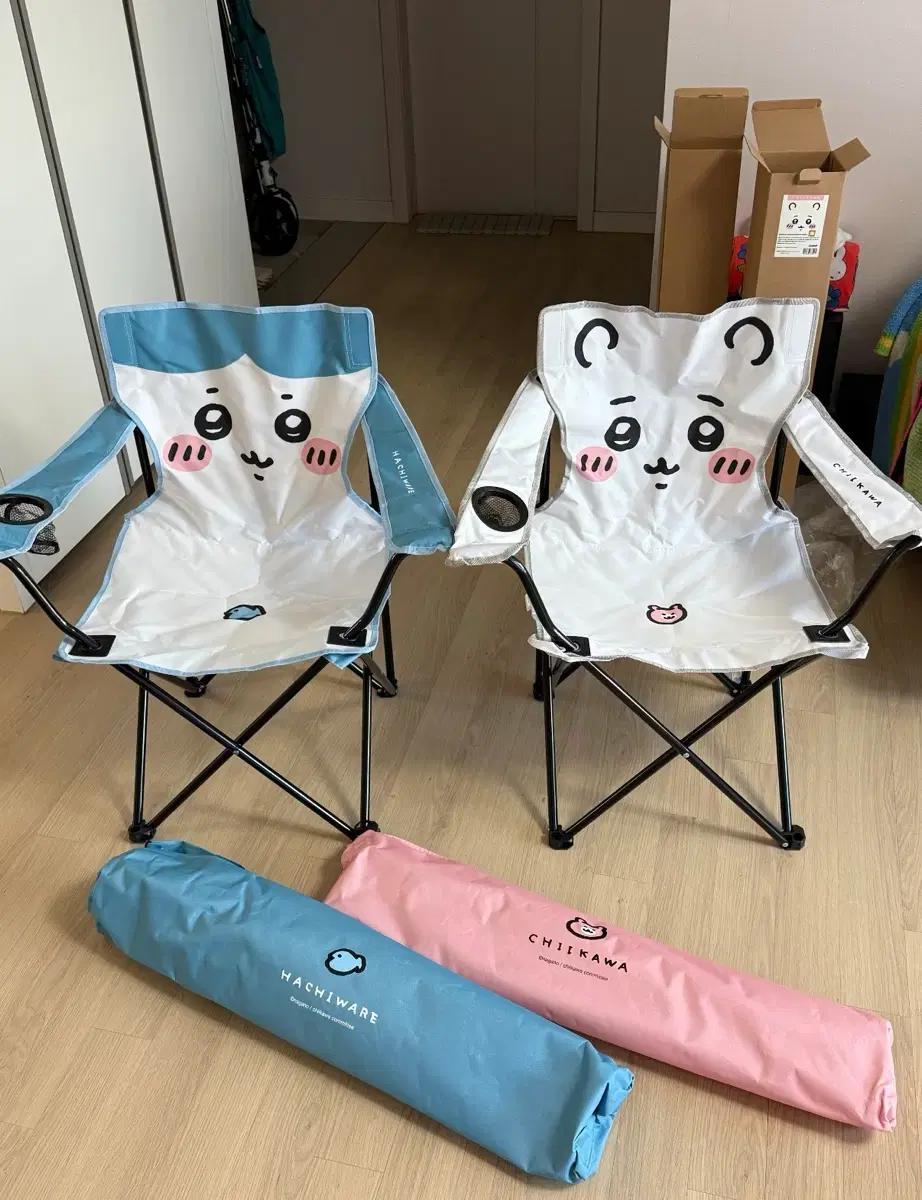 새상품)먼작귀 치이카와 접이식 캠핑의자