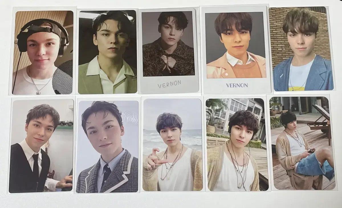 세븐틴 버논 포카(10장)