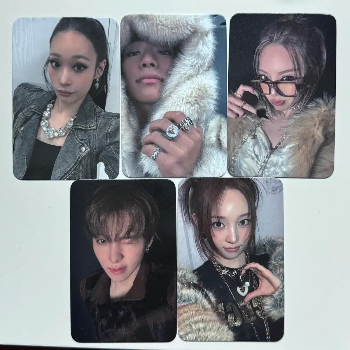 올데이프로젝트 후즈팬 팬싸 응모 특전 포카 세트 양도