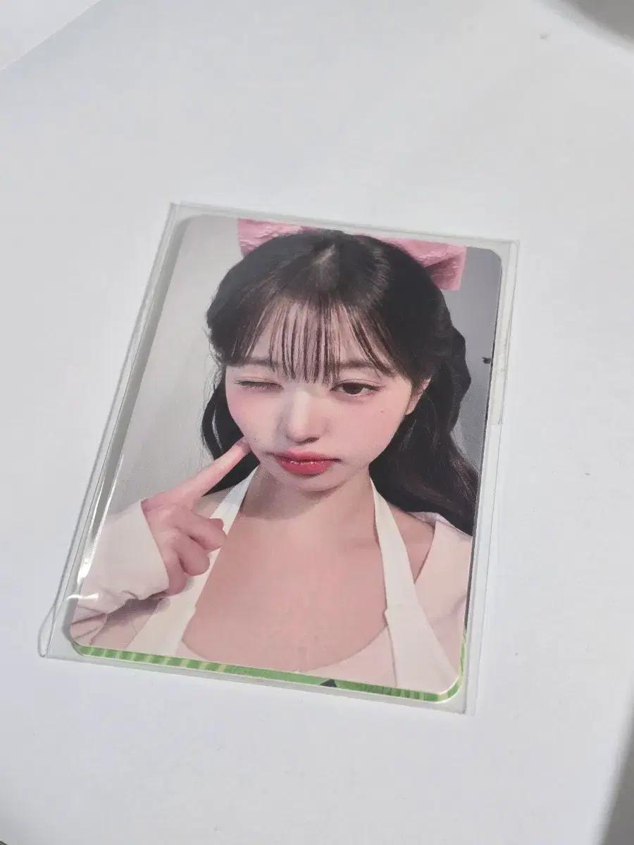 장원영 어뮤즈 발레리나 포토카드 포카 아이브 아이즈원
