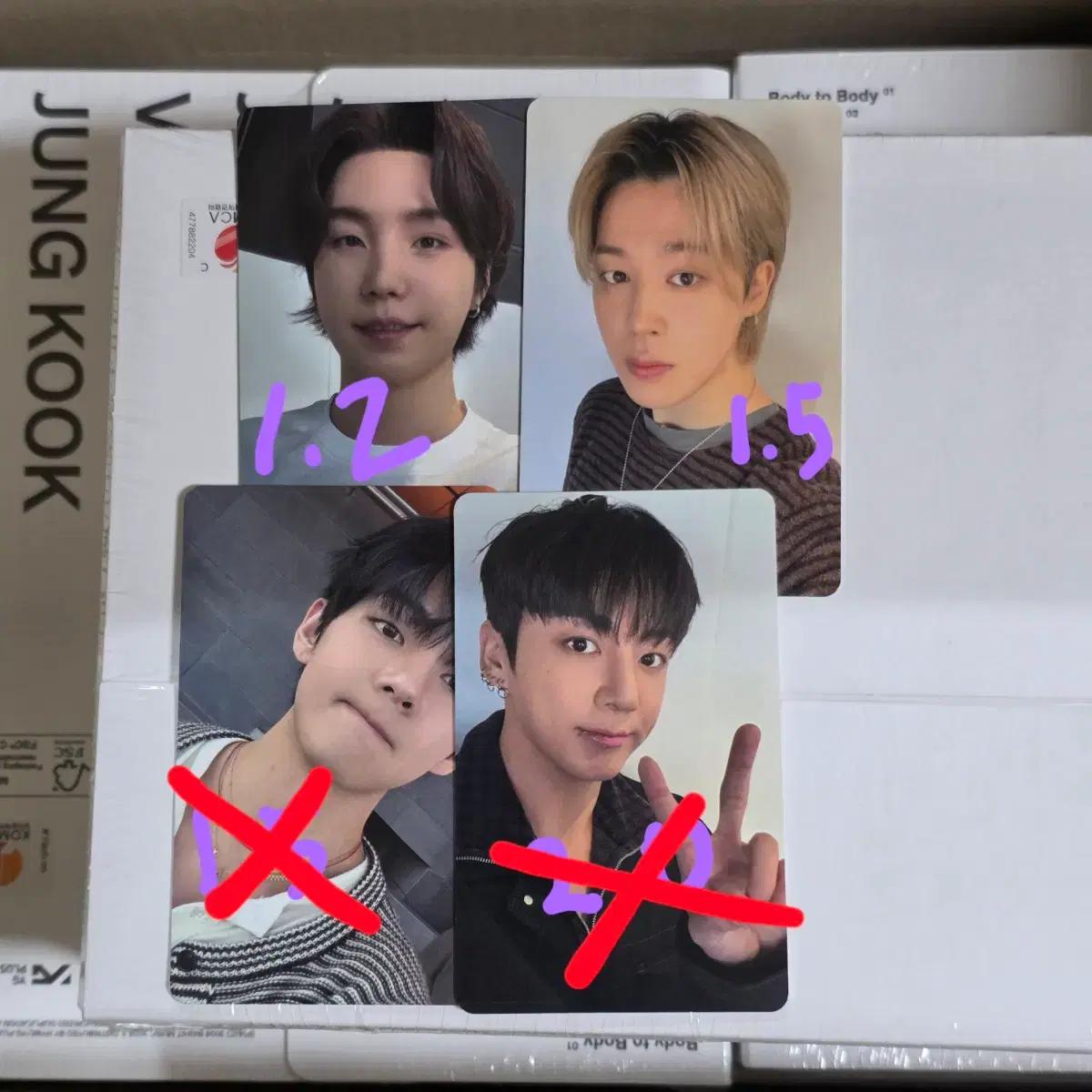 방탄 아리랑 앨범 일본 특전/럭드 포카 (위버스재팬, 유니버셜UMS)