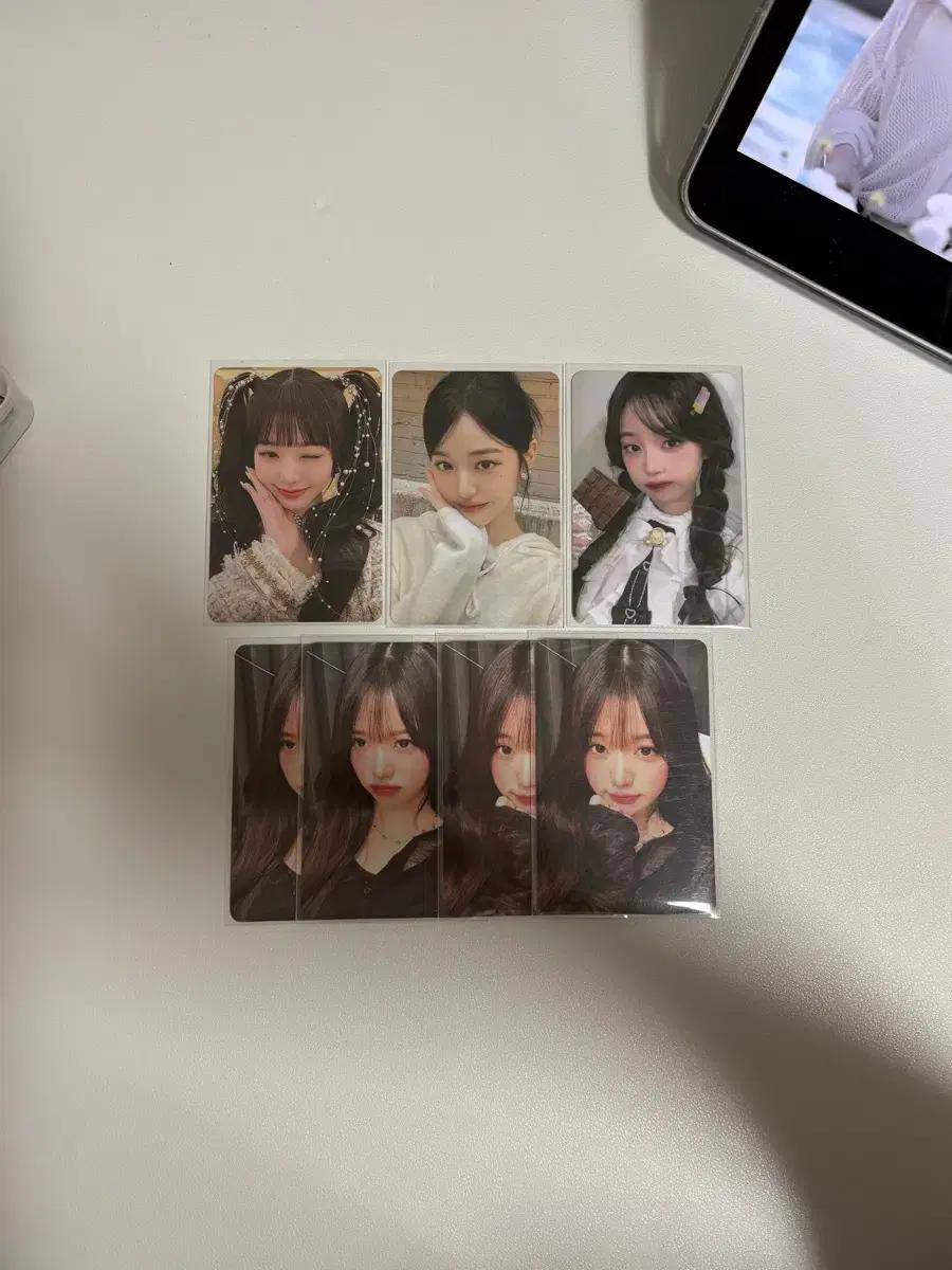 아이브 장원영 원영 스캔 포카