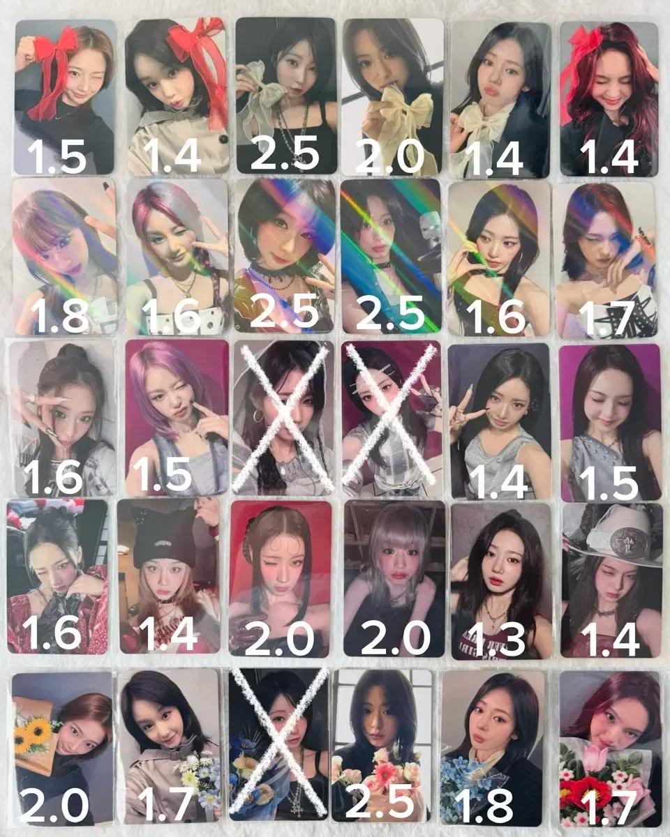 베이비몬스터 2주년 포토북 더세임,위드뮤 특전 포카