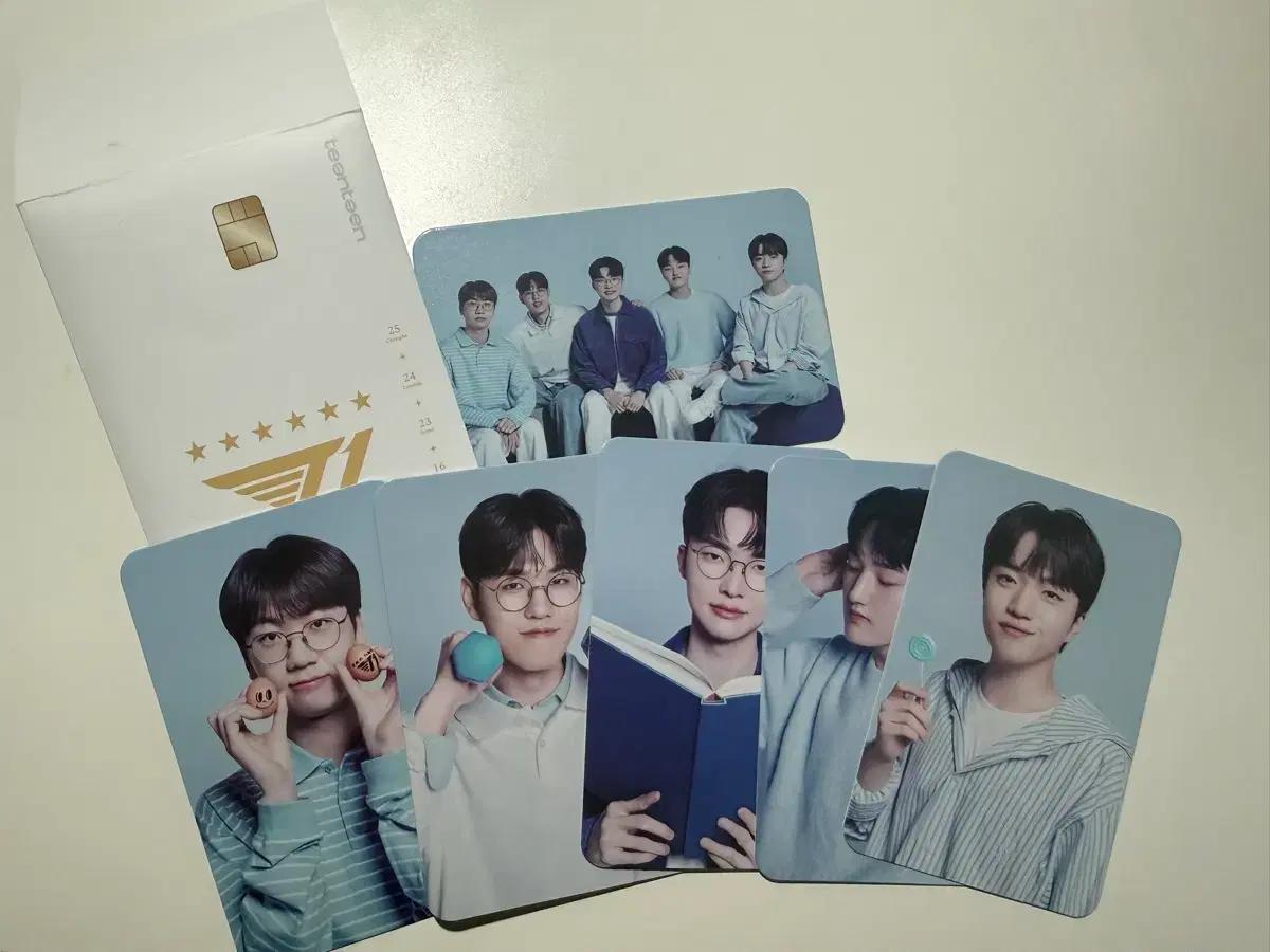 티원 T1 우리은행 포카 세트