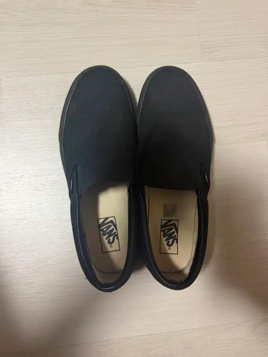 VANS 반스 슬립온 블랙 사이즈 280