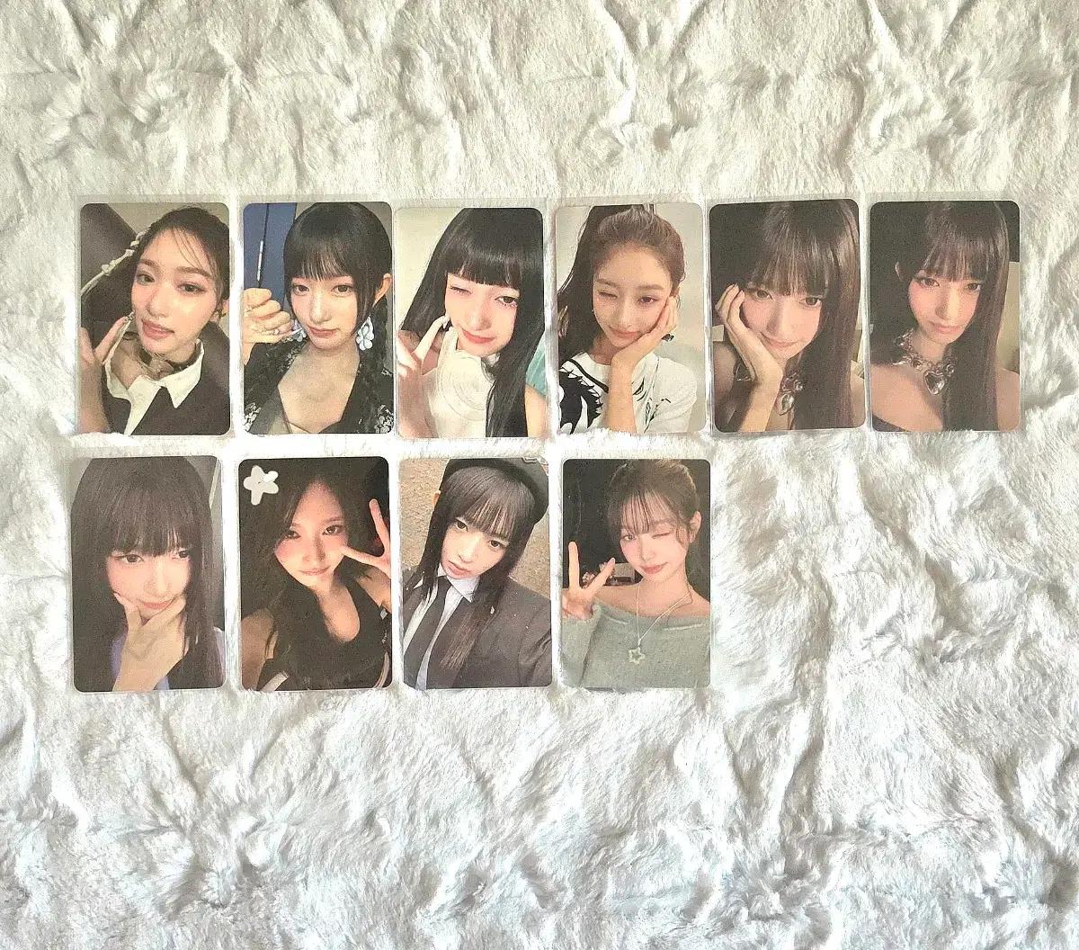아이브 ive 이서 레이 원영 포카 양도revive 올리브영 m2u 사웨