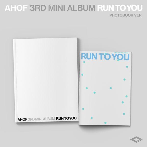 아홉 (AHOF) - 미니앨범 3집 [RUN TO YOU] (PHOTOBOOK Ver.) (Random Ver.)