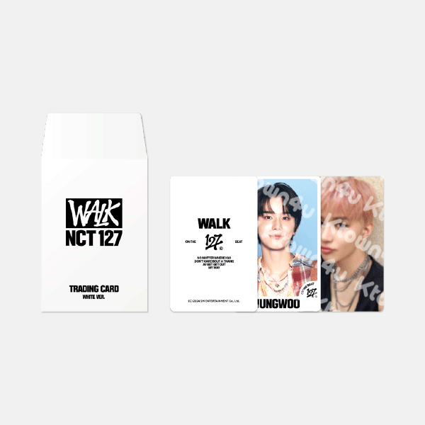엔시티 127 (NCT 127) - [WALK : ON THE BEAT] 랜덤 트레이딩 카드 SET_C_24