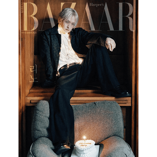 [잡지] [25-10-27] HARPER'S BAZAAR 바자 2025.11 C형 (표지 : 스트레이 키즈 : 리노 / 내지 : 스트레이 키즈 : 리노 16p, 에스파 : 닝닝 16p, 엔하이픈 16p, 엔믹스 : 설윤 & 지우 8p)