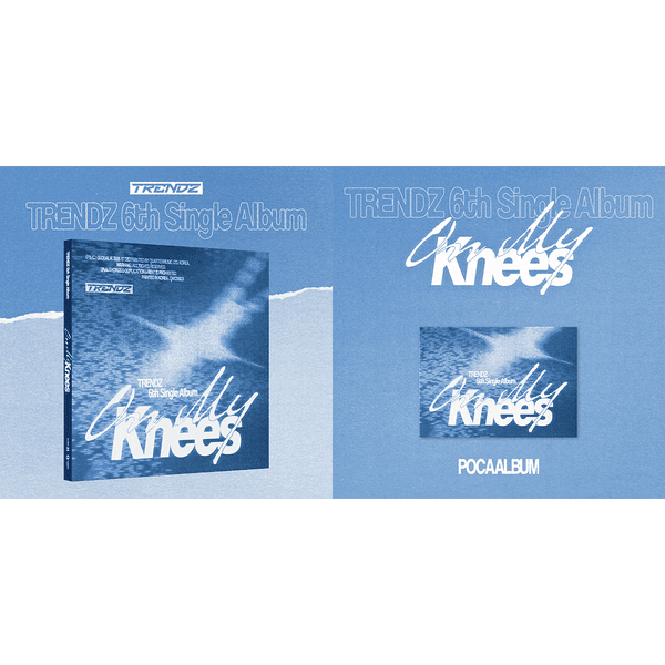 [2CD 세트상품] 트렌드지 (TRENDZ) - 싱글앨범 6집 [On My Knees]