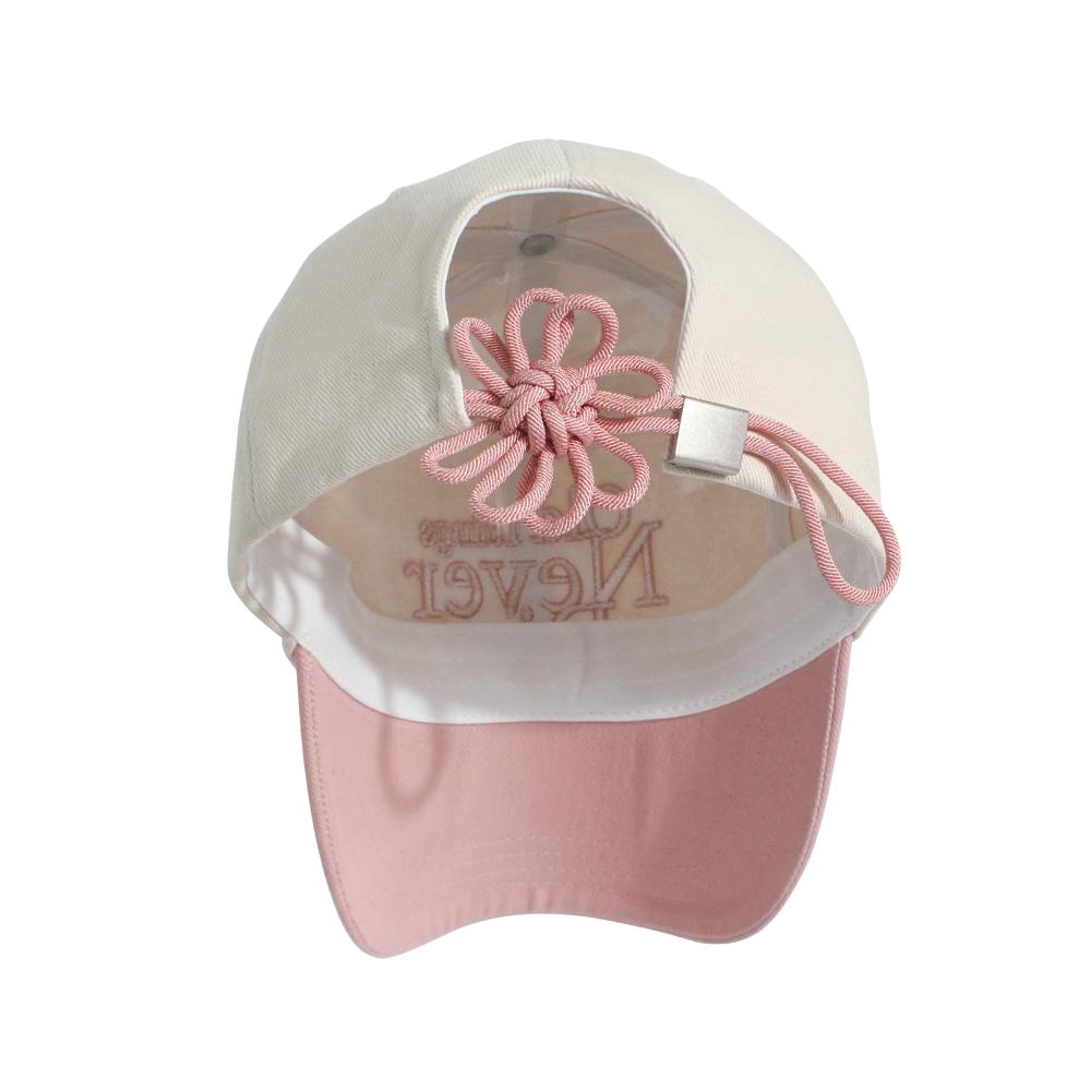 [FLOWER] KNOT CAP_PINK 