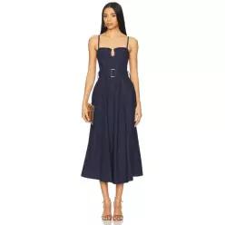 리볼브직영몰 Karina Grimaldi Maverick Denim Dress KARI-WD641 Midi