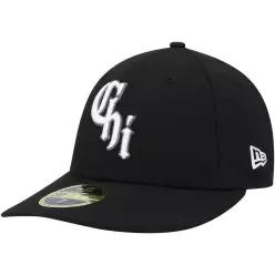뉴에라 남성용 블랙 시카고 화이트 삭스 시티 커넥트 59FIFTY 피팅 모자 7624117