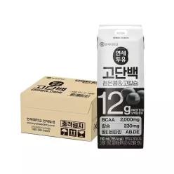 연세 고단백 검은콩 & 고칼슘 두유 190mL x 16