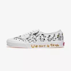 아티스트 컬렉션 Vans x Riroo 어센틱 - 블랑 드 마시멜로 VN000EGAGUH