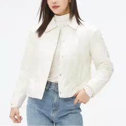 경량 칼라 퀼팅 재킷 (SPJAF12G11-O)