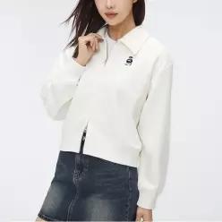 (우디) 칼라넥 크롭 집업 (SPMWF12G51-O)